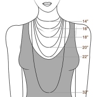kundenspezifische Halskette mit römischen Zahlen