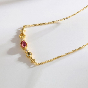 Elegant Gemstone necklace