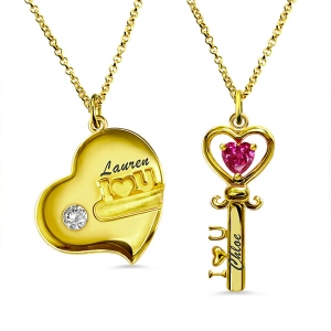 key to my heart necklace
