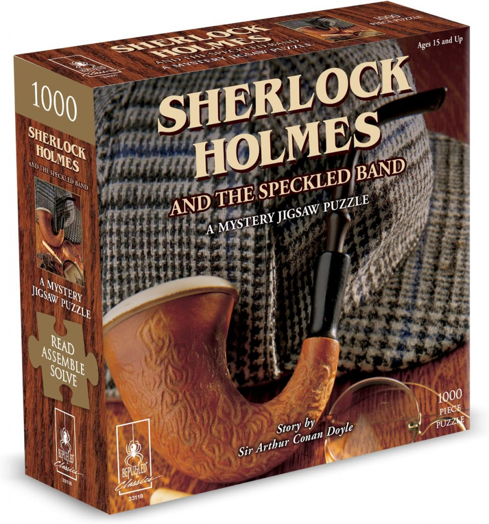 Bepuzzled Klassisches Mystery-Puzzle – Sherlock Holmes, 1000