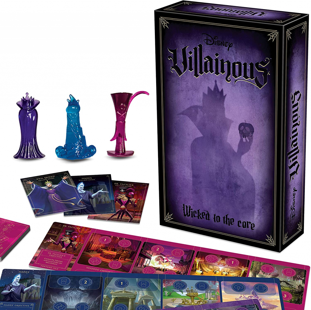 Ravensburger Disney Villainous: Wicked To The Core – Strategie-Brettspiel für Kinder ab 10 Jahren – Einzelspiel und Erweiterung zum Gewinner des Toty Game Of The Year Award 2019