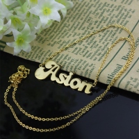 18k Gold Plated Name Necklace