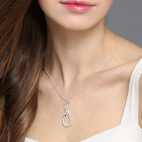 Vertical Infinity Necklace