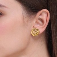 personalized stud earring