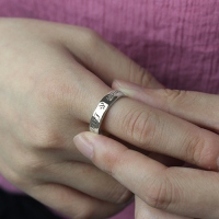 Valentine's Gifts Promise Name Ring for Him