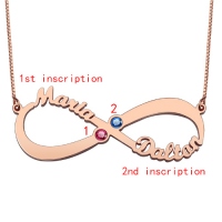 infinity necklace for mom