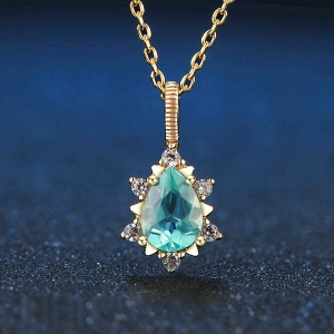 gemstone necklace for mom