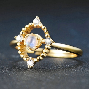 Moonstone Ring for wife