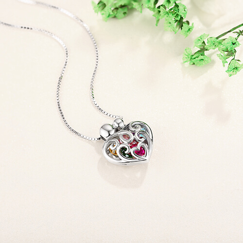 Loving Family Small Heart Locket