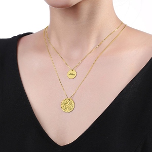 circle necklace