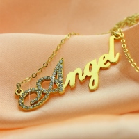 Gold Letter Jewelry