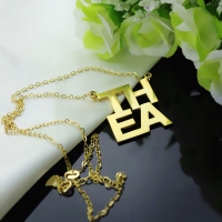 Gold Name Chain Necklace