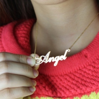 Gold Name Tags Jewelry