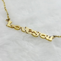 Gold Plated Name Necklace