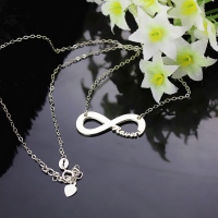Silver Infinity Name Necklace