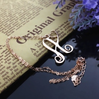 Small Initial Necklace