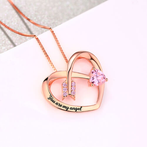 heart necklace