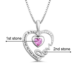 love necklace	 