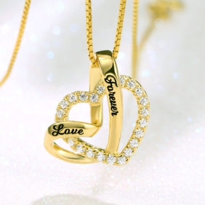 heart necklace	