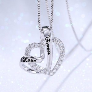 heart necklace	