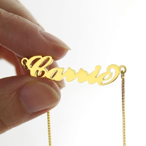 Carrie name necklace