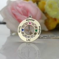 Circle of Life Infinity Necklace